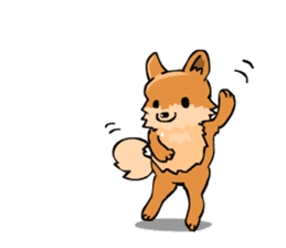 Pomeranian GON sticker #94535