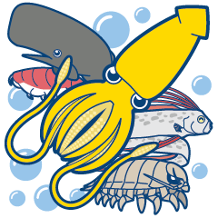 Giant squid & Benthic feeder