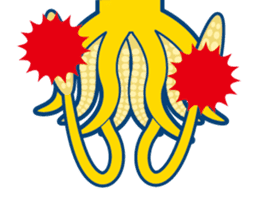 Giant squid & Benthic feeder sticker #94659