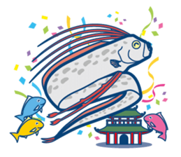 Giant squid & Benthic feeder sticker #94671