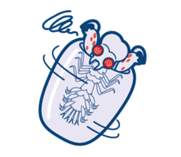 Giant squid & Benthic feeder sticker #94672