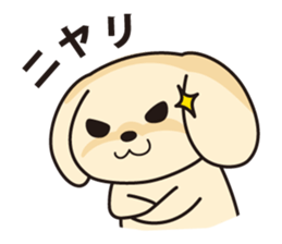 Oyaji gag Dog & Cat sticker #94683