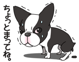 snub nosed dogs love! sticker #95037