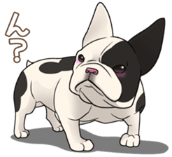 snub nosed dogs love! sticker #95063