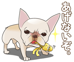 snub nosed dogs love! sticker #95064