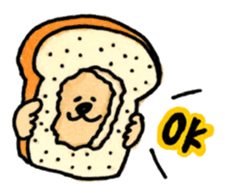 Ponu of puppy sticker #95116