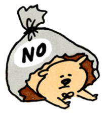 Ponu of puppy sticker #95117