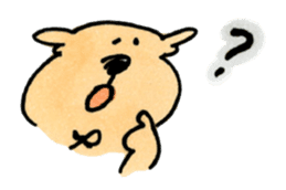 Ponu of puppy sticker #95128