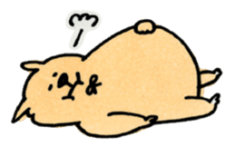 Ponu of puppy sticker #95133