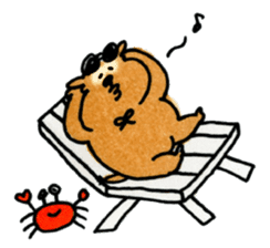 Ponu of puppy sticker #95139