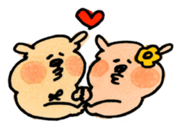 Ponu of puppy sticker #95148