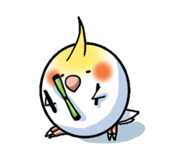 The juggling bird pon-chan sticker #95319