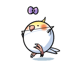 The juggling bird pon-chan sticker #95322