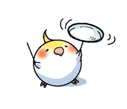 The juggling bird pon-chan sticker #95325