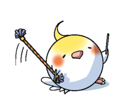 The juggling bird pon-chan sticker #95329