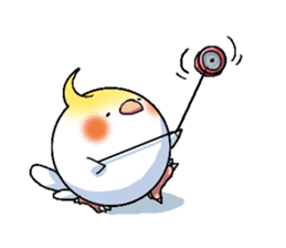 The juggling bird pon-chan sticker #95331