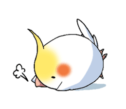 The juggling bird pon-chan sticker #95337