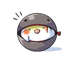 The juggling bird pon-chan sticker #95338