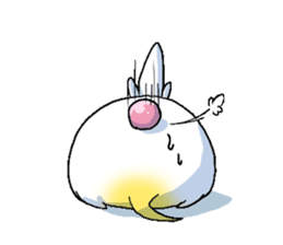 The juggling bird pon-chan sticker #95341