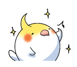 The juggling bird pon-chan sticker #95342