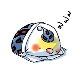 The juggling bird pon-chan sticker #95349