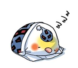 The juggling bird pon-chan sticker #95349