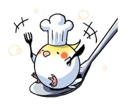 The juggling bird pon-chan sticker #95350