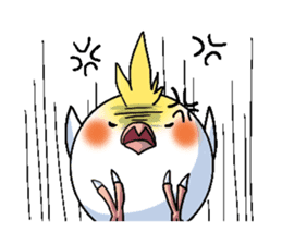 The juggling bird pon-chan sticker #95353