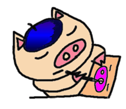 One picture diary of Mybu- sticker #95497