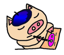 One picture diary of Mybu- sticker #95497