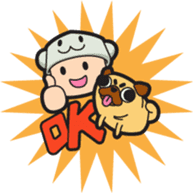 pug pug PAN sticker #95919