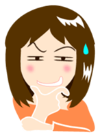 Woman of a common type sticker #96028