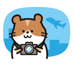 Cute hamster ! sticker #96171