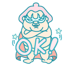 yokozuna-man sticker #96358