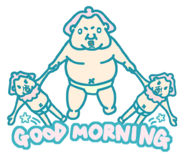 yokozuna-man sticker #96364