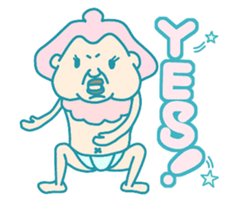 yokozuna-man sticker #96390