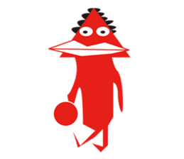 Mr red arrow sticker #96677