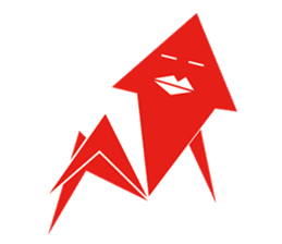 Mr red arrow sticker #96681