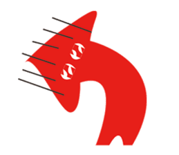 Mr red arrow sticker #96684