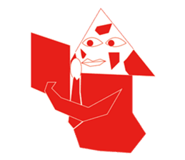 Mr red arrow sticker #96685