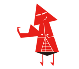 Mr red arrow sticker #96689