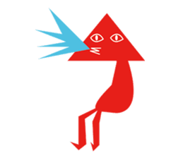 Mr red arrow sticker #96695