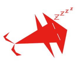 Mr red arrow sticker #96696