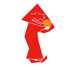 Mr red arrow sticker #96697