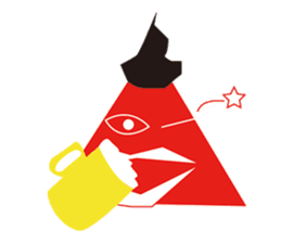 Mr red arrow sticker #96698