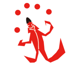 Mr red arrow sticker #96704