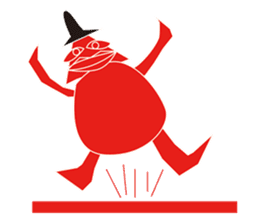 Mr red arrow sticker #96707