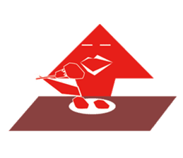 Mr red arrow sticker #96709