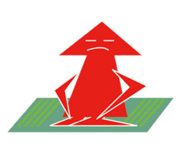 Mr red arrow sticker #96710