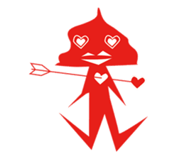 Mr red arrow sticker #96712